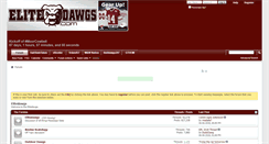 Desktop Screenshot of elitedawgs.com
